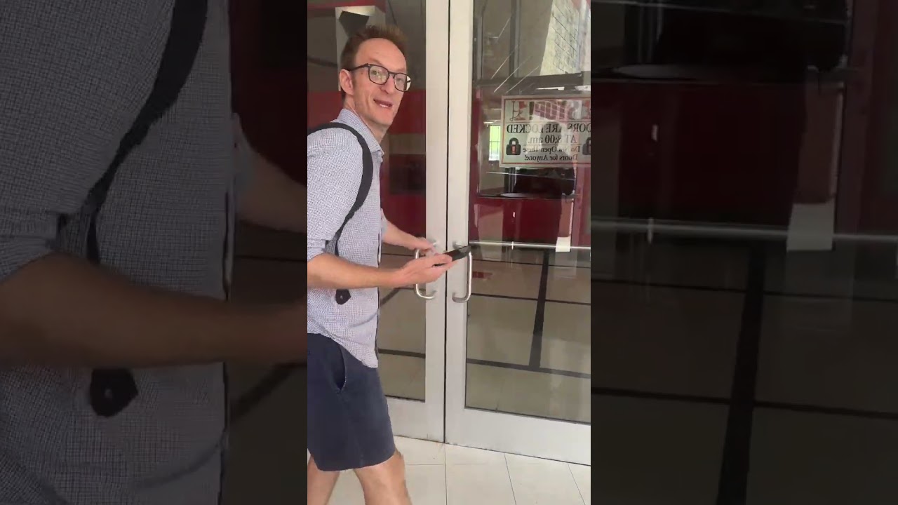 Walking from P9 to Room 309 at Montgomery Blair High School