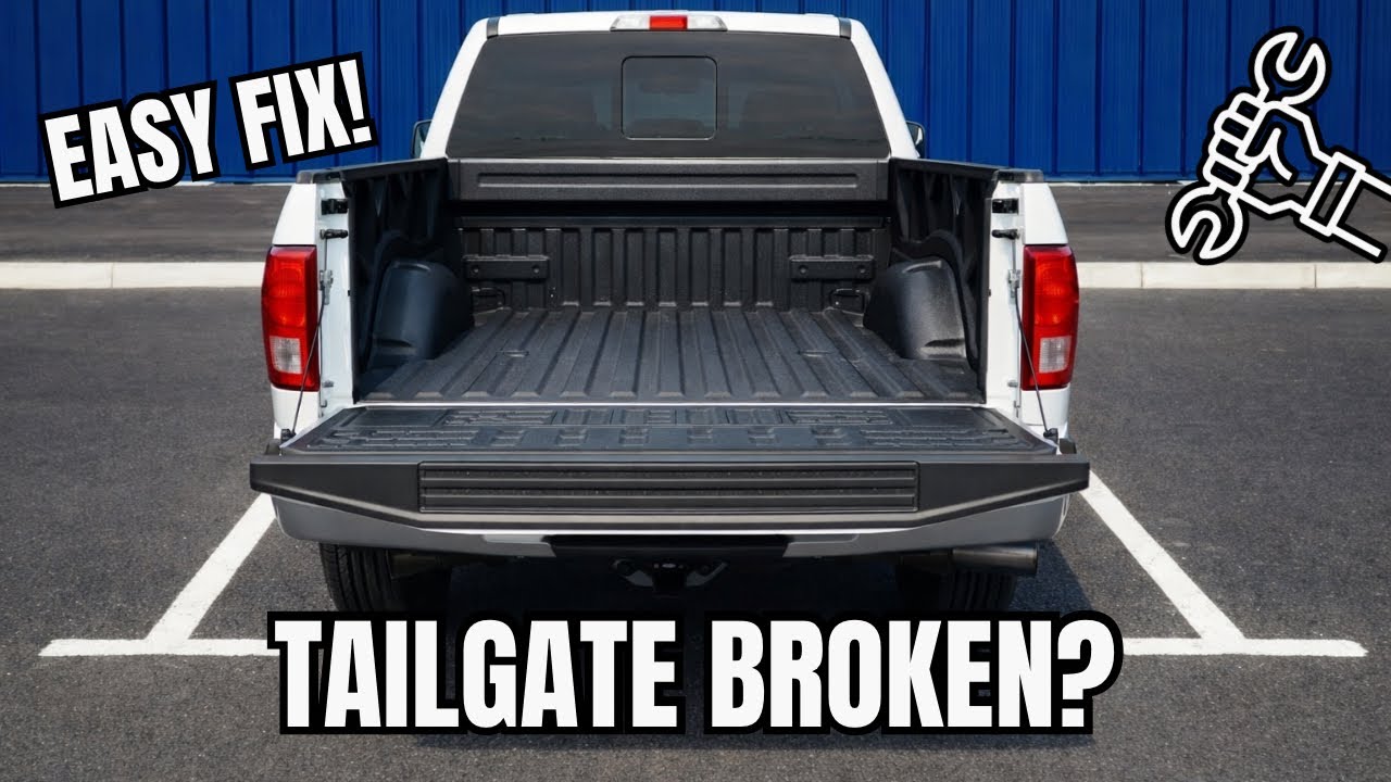 How to fix broken/squeaking tailgate! 