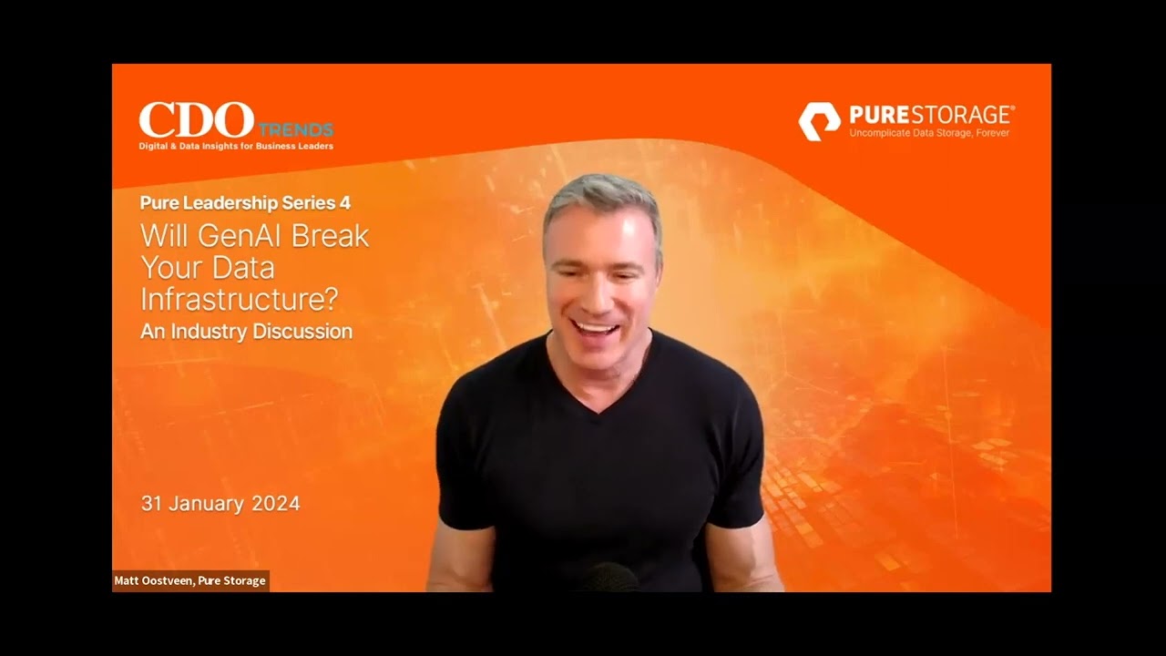 Pure Leadership Series: Will GenAI Break Your Data Infrastructure? An Industry Discussion