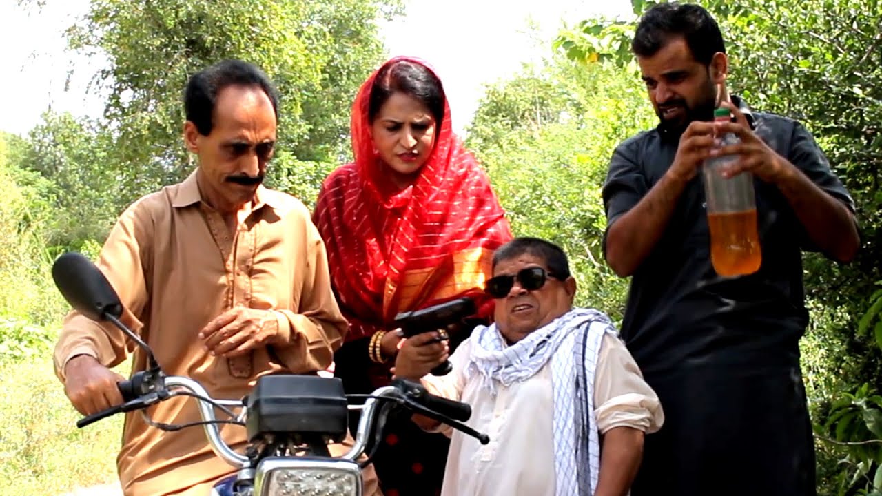 Petrol Dacaiti پٹرول ڈکیتی - Pothwari top funny drama - Shahzada Ghaffar Funny Clips - Pothwar Gold