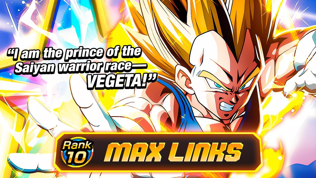OMFG THAT ATTACK STAT WTF!! LR SSJ2 Angel Vegeta EZA 100% Max Links First Look  DBZ Dokkan Battle