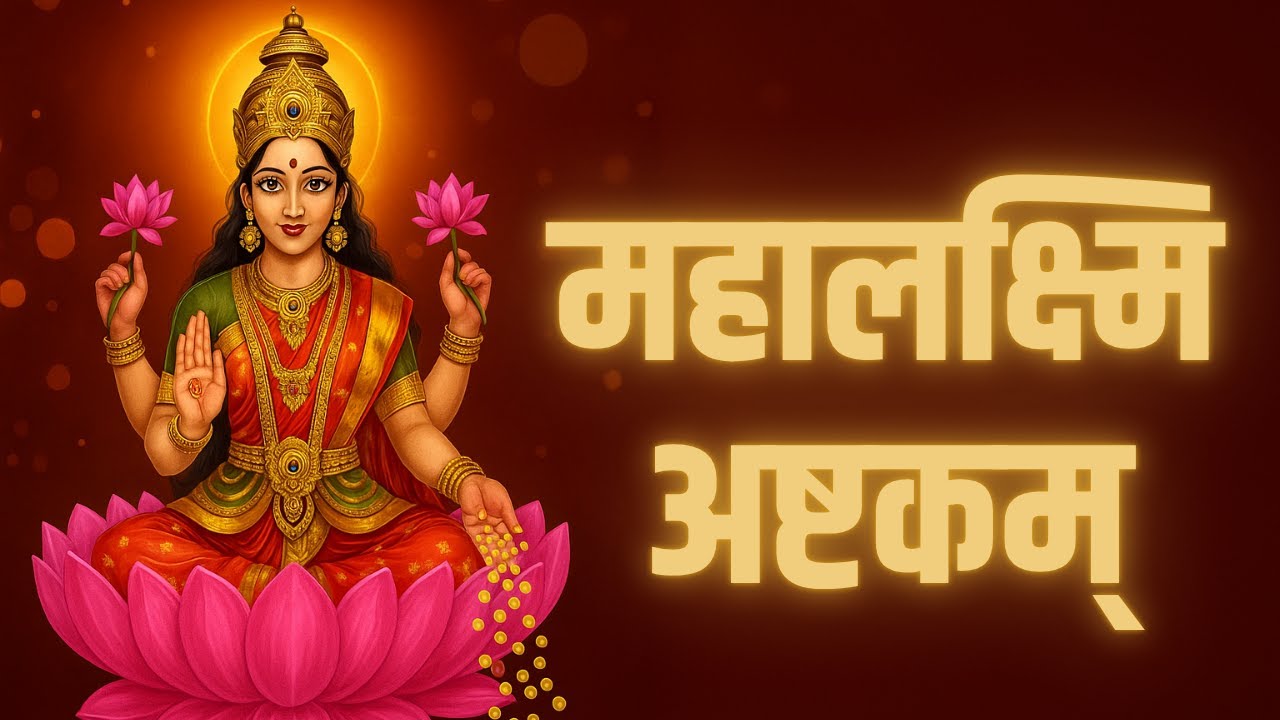 महालक्ष्मी अष्टकम | Mahalakshmi Ashtakam With Meaning | Lakshmi Mantra For Wealth and Peace