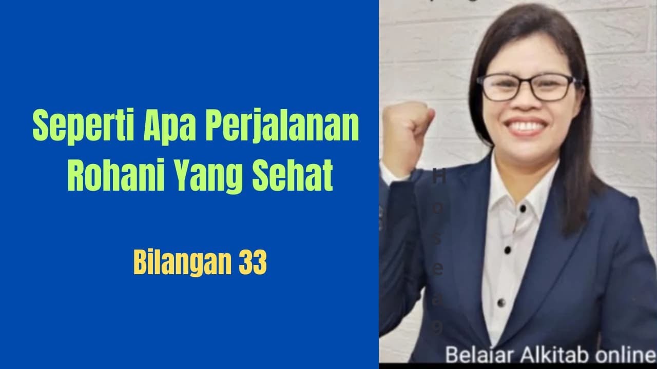 Seperti Apa Peralanan Rohani Yang Sehat?#Ministry100Channel