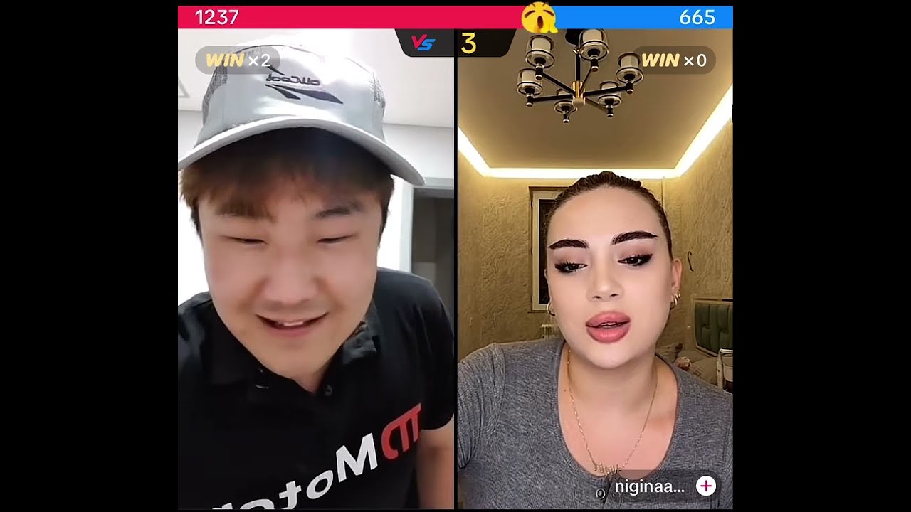 TikToker  Gentra fara va Нигина savol javob . 1 серия