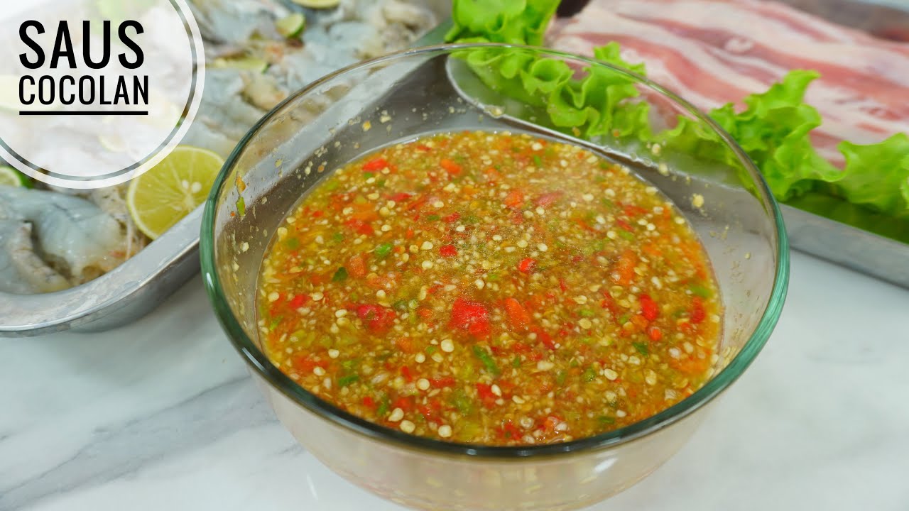 RESEP SAUS COCOLAN PEDAS ALA THAILAND COCOK BANGET BUAT NGE GRILL