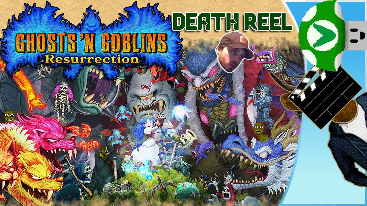 [Fan edit] Vinny Vinesauce - Ghosts 'n Goblins Resurrection Death Reel