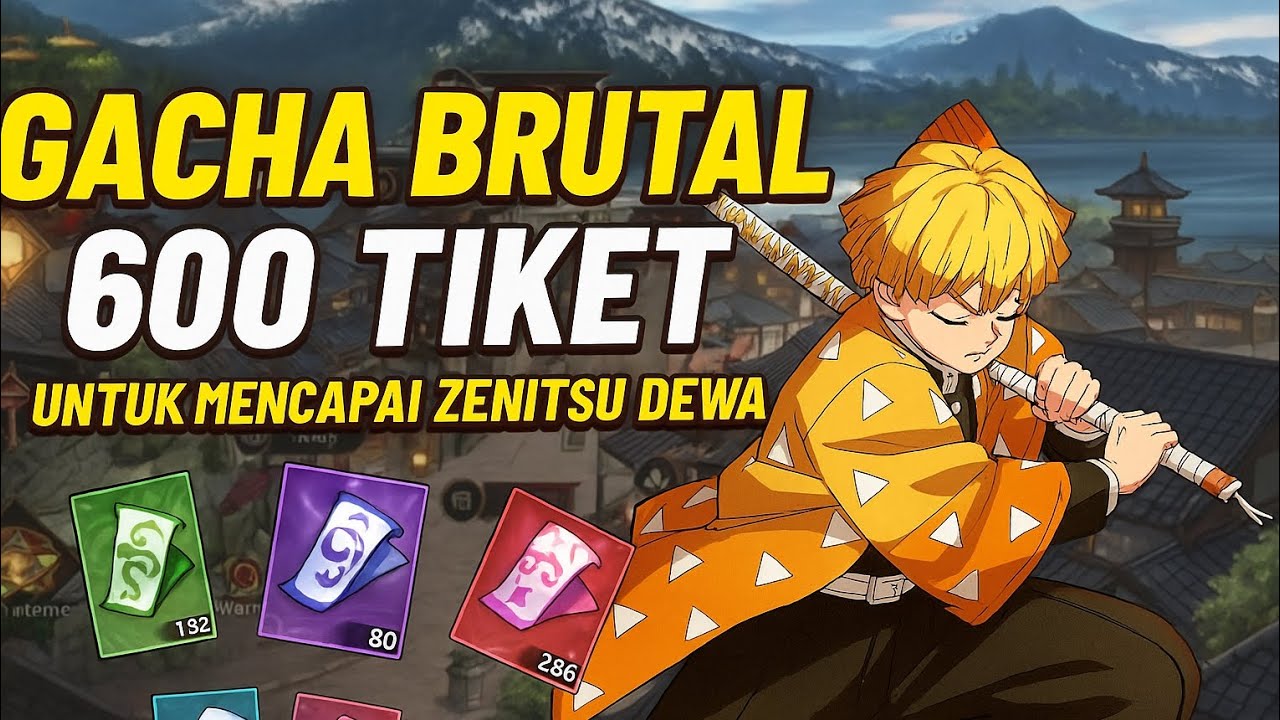 GACHA BRUTAL LAGI DEMI ZENITSU MAKSIMAL!!! - DEMON LEGION ARISE