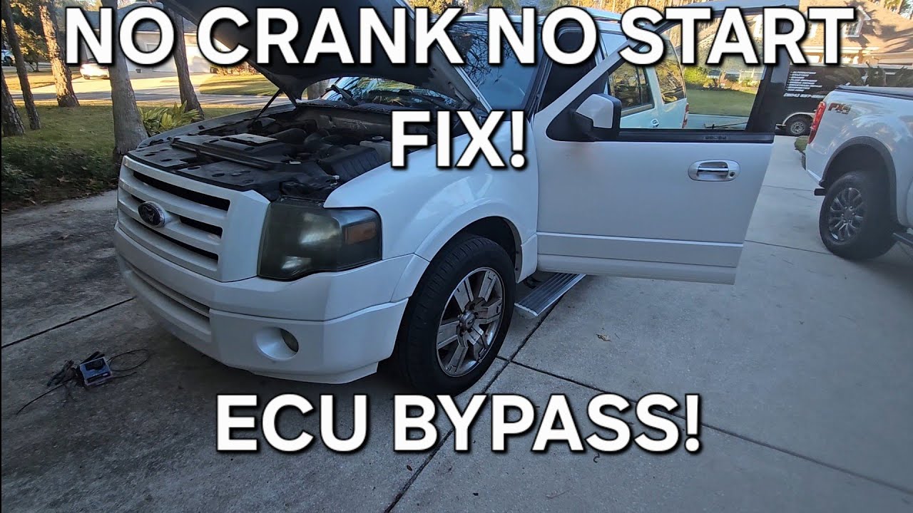 07-14 Ford Expedition no crank no start, ECU bypass FIX! *Step by Step in description*