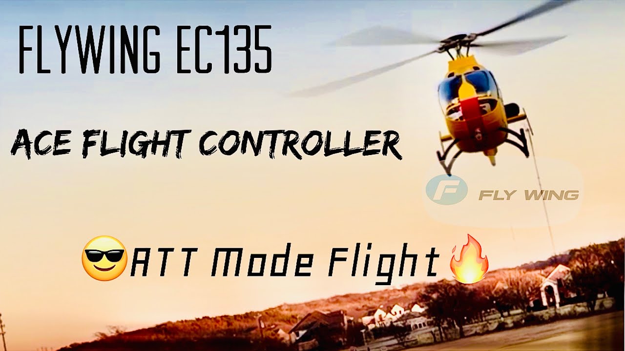 Flywing EC135 | Ace Flight Controller | The Most Fun I’ve Had With This Heli | Flies Too Perfect 😎🔥