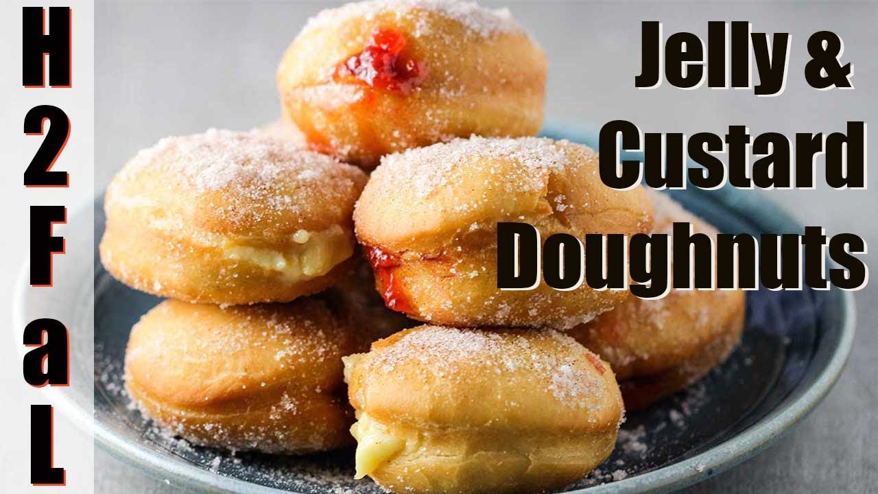 Desserts | JELLY AND CUSTARD DOUGHNUTS | How To Feed a Loon