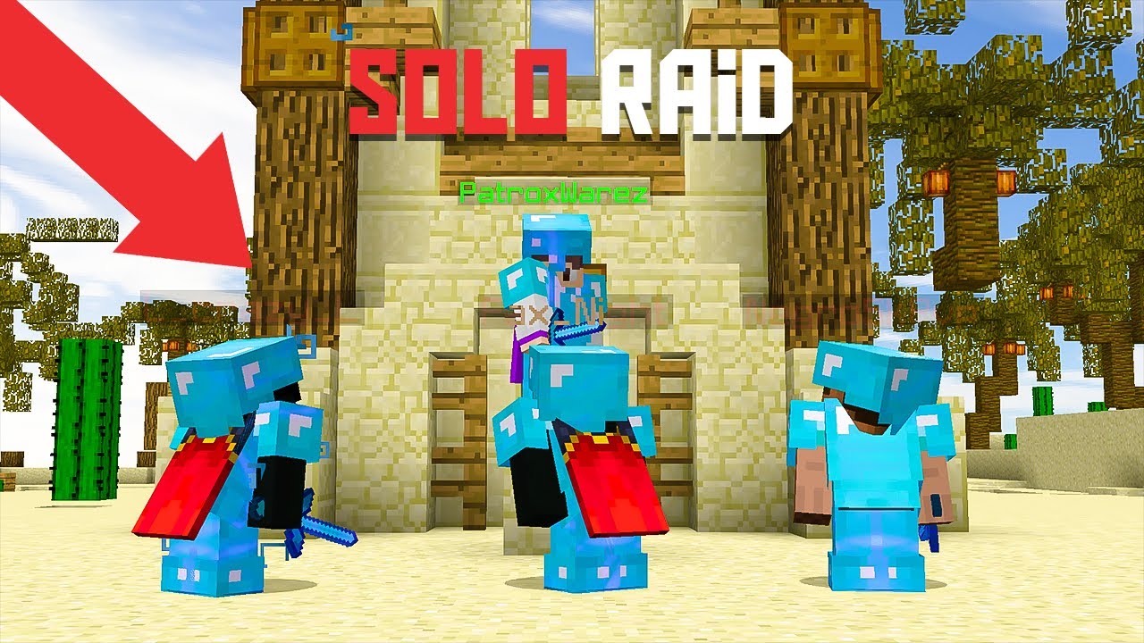 🏃 DESALOJANDO A UN CLAN DESPIADADO - Minecraft