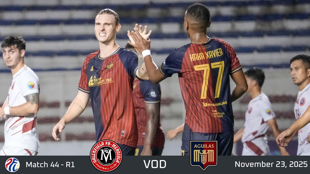 VALENZUELA PB - MENDIOLA VS AGUILAS - UMAK FC || Match Highlights | PFL 2025-2026 | M44