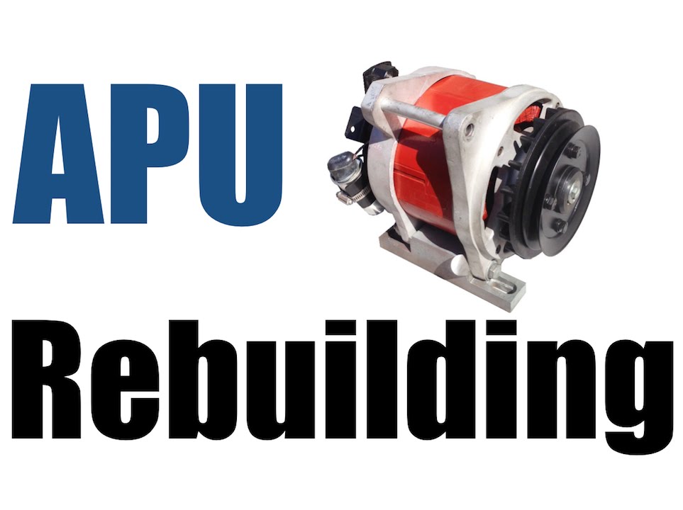 APU, Auxiliary Power Unit, Rebuilding