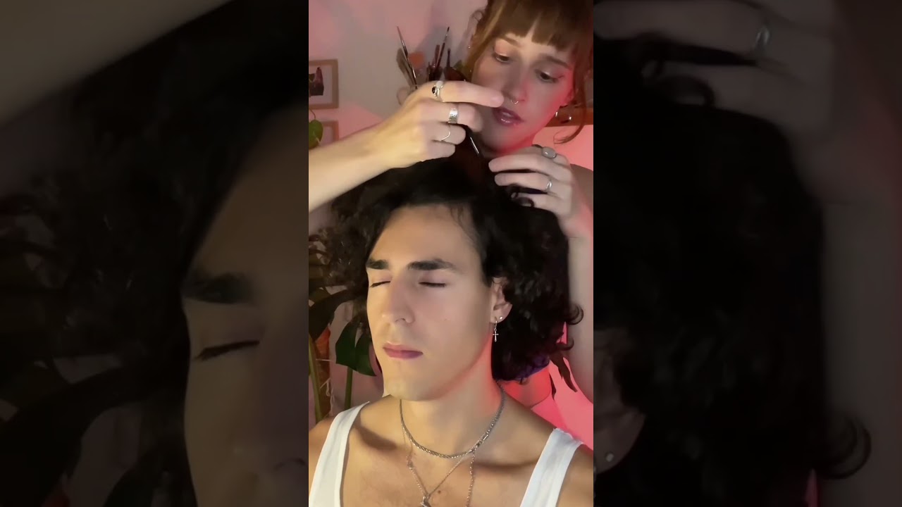 Bereit für eine Kopfmassage? #asmr