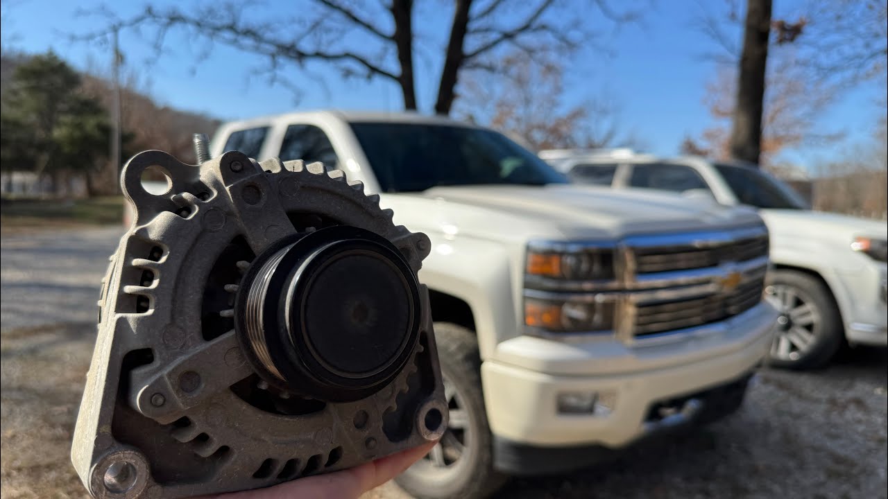 Change Alternator 2014 - 2018 Chevy Silverado GMC Sierra Taho Yukon Suburban