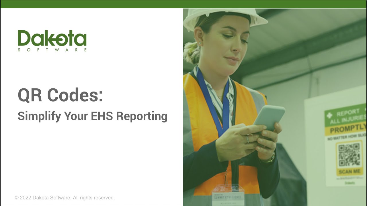 Using QR Codes to Simplify Reporting of Safety Issues