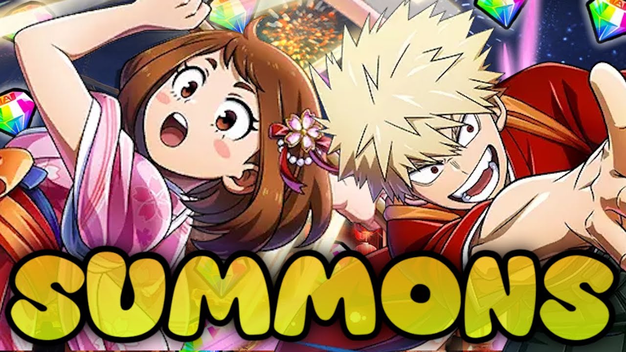 I QUIT!!! NEW YEARS SUMMONS! | My Hero Ultra Impact