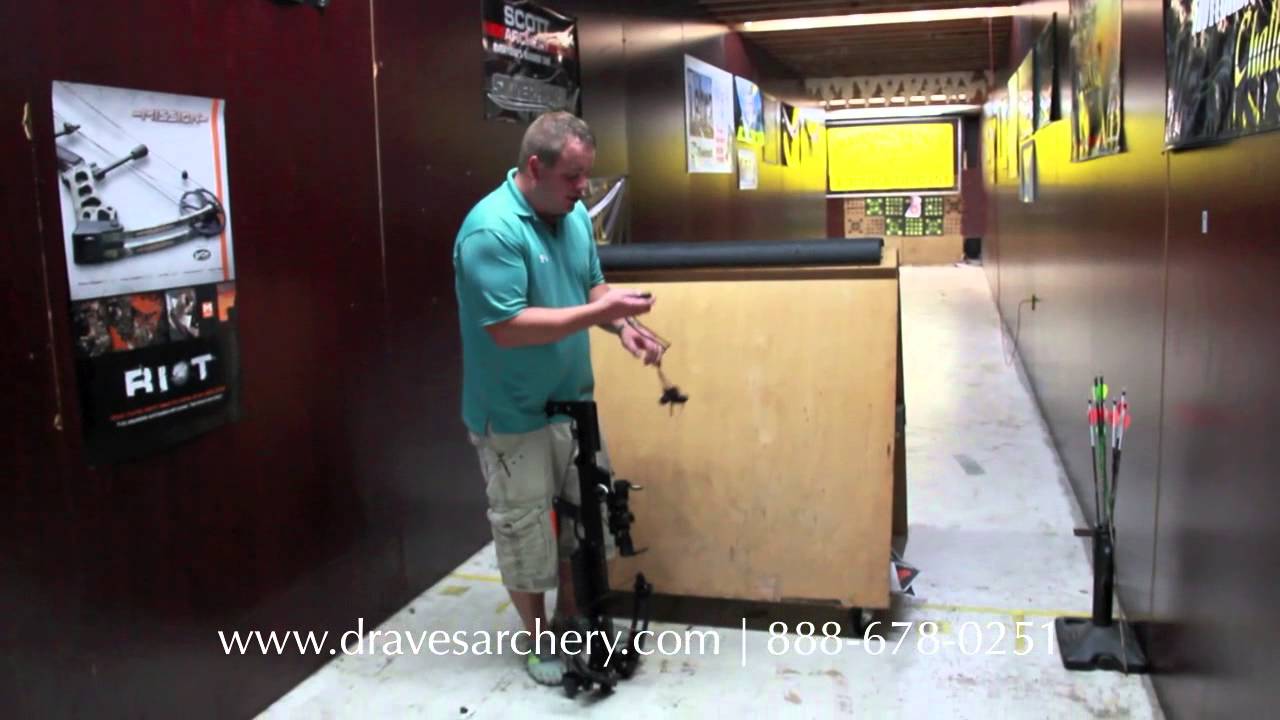 Shooting the Mission MXB-360 Crossbow at Draves Archery
