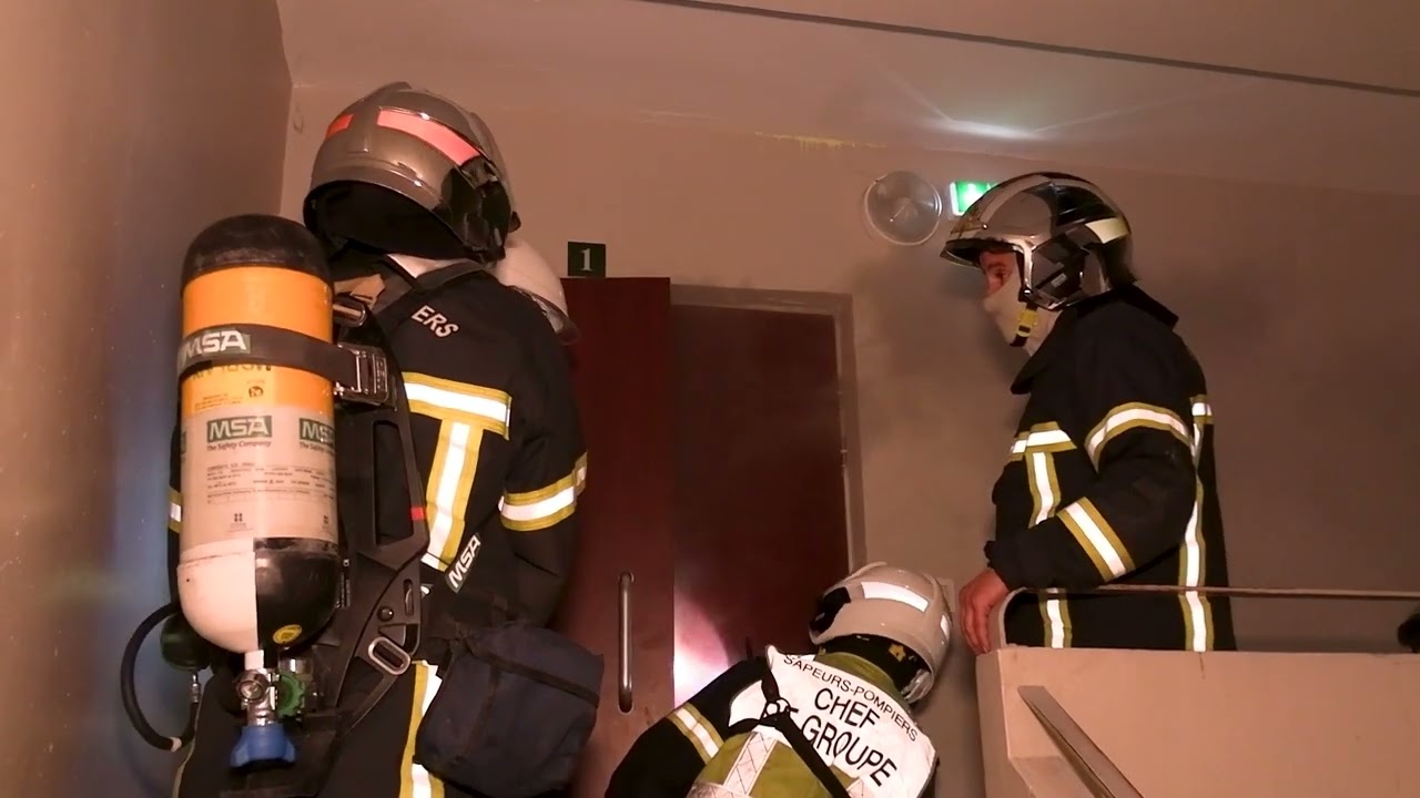 Feu d'appartement à Morlaix - 05/04/2023