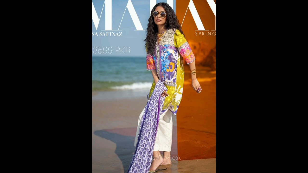 Sana Safinaz Mahay 2024 / Summer Unstitch  Collection Catalogue