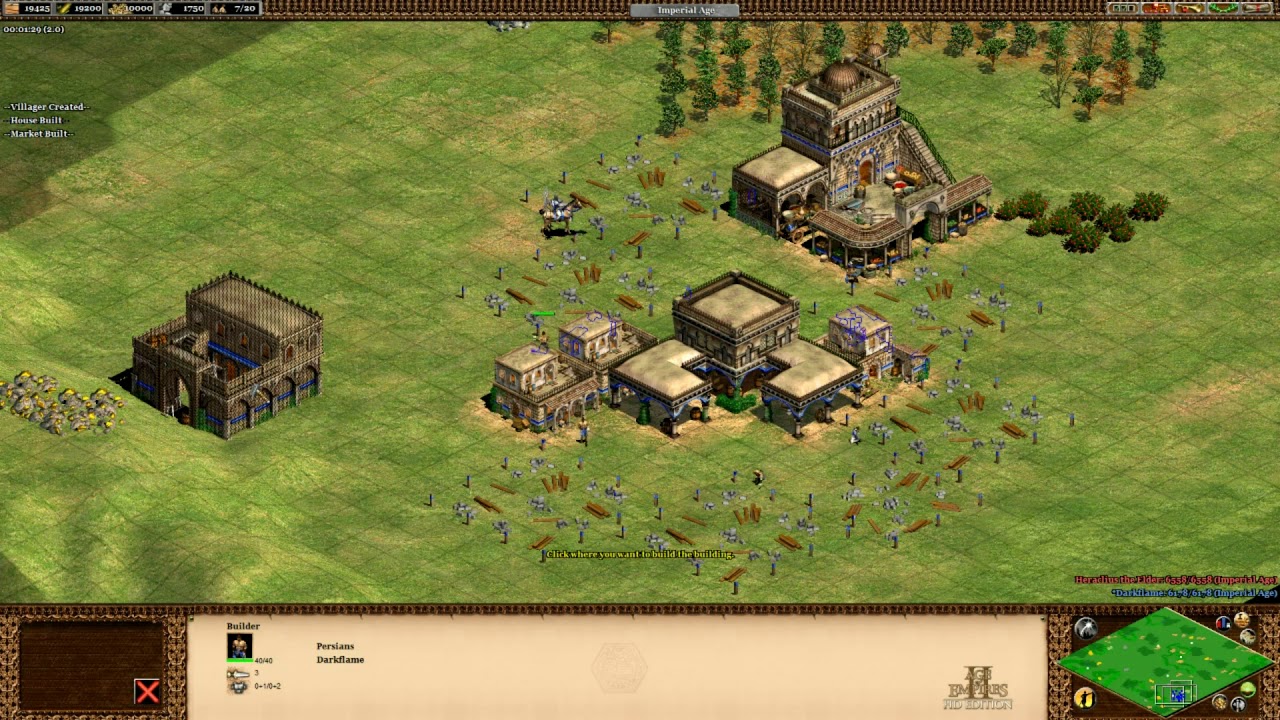 How to survive the rush in Age of Empires Deathmatch