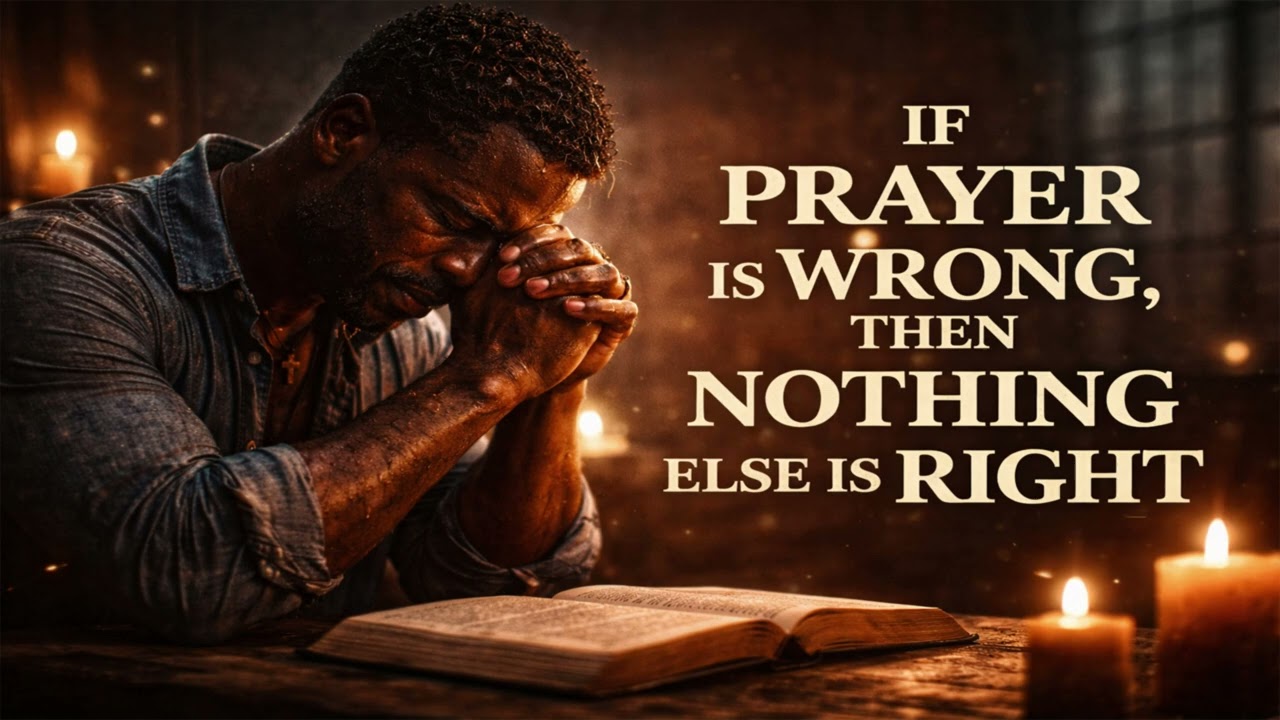 If prayer is wrong, then nothing else is right