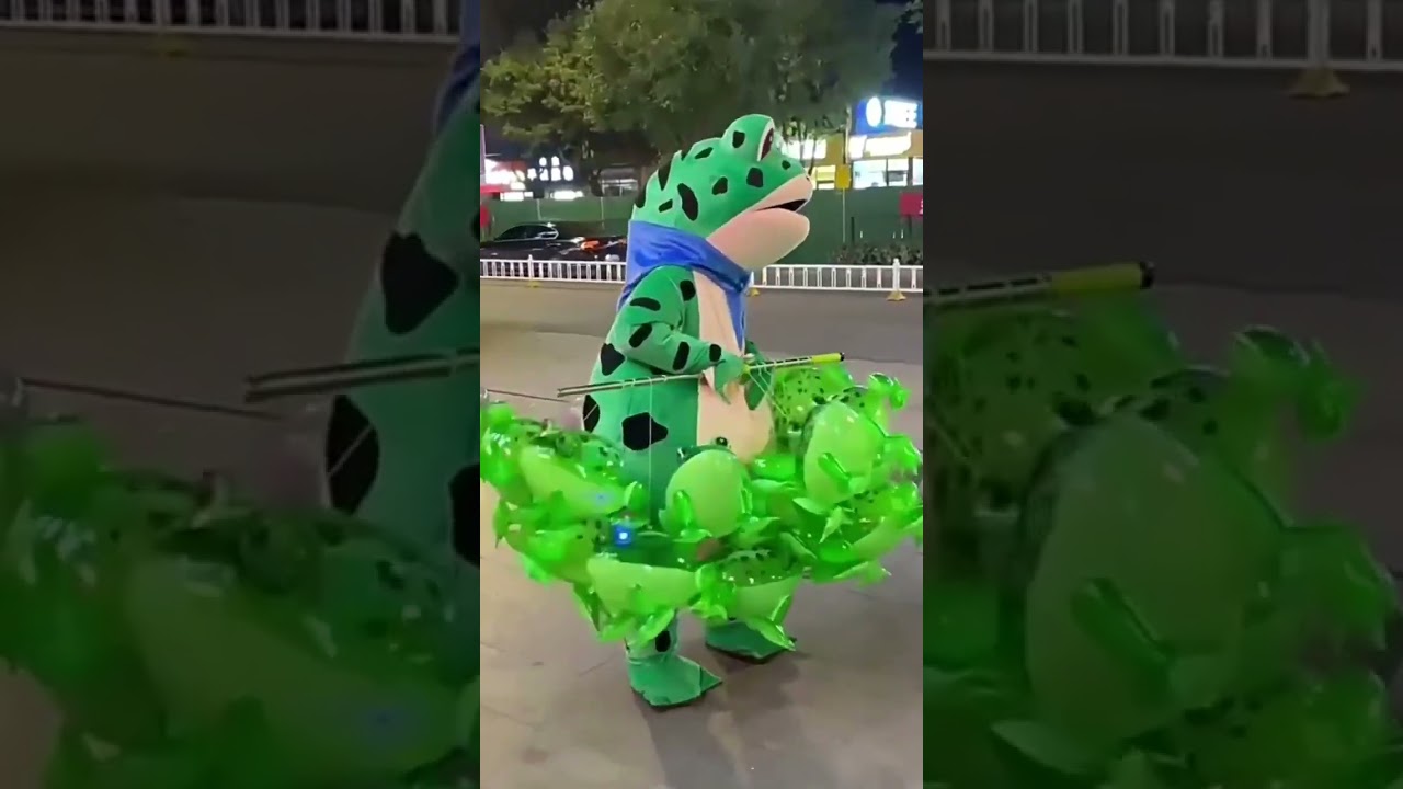funny frog suit 