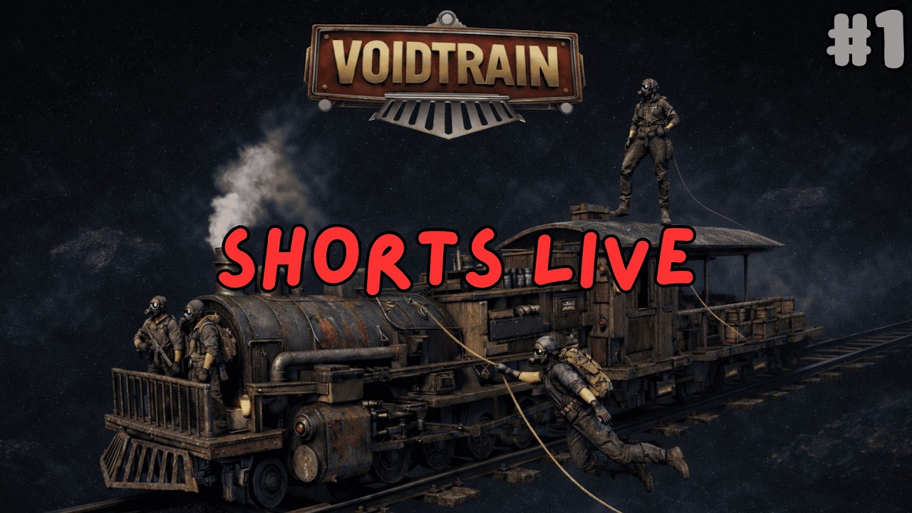 Void Train — Космический поезд отправляется | Кооп выживание 🚂 #1 #shorts #shortslive #voidtrain