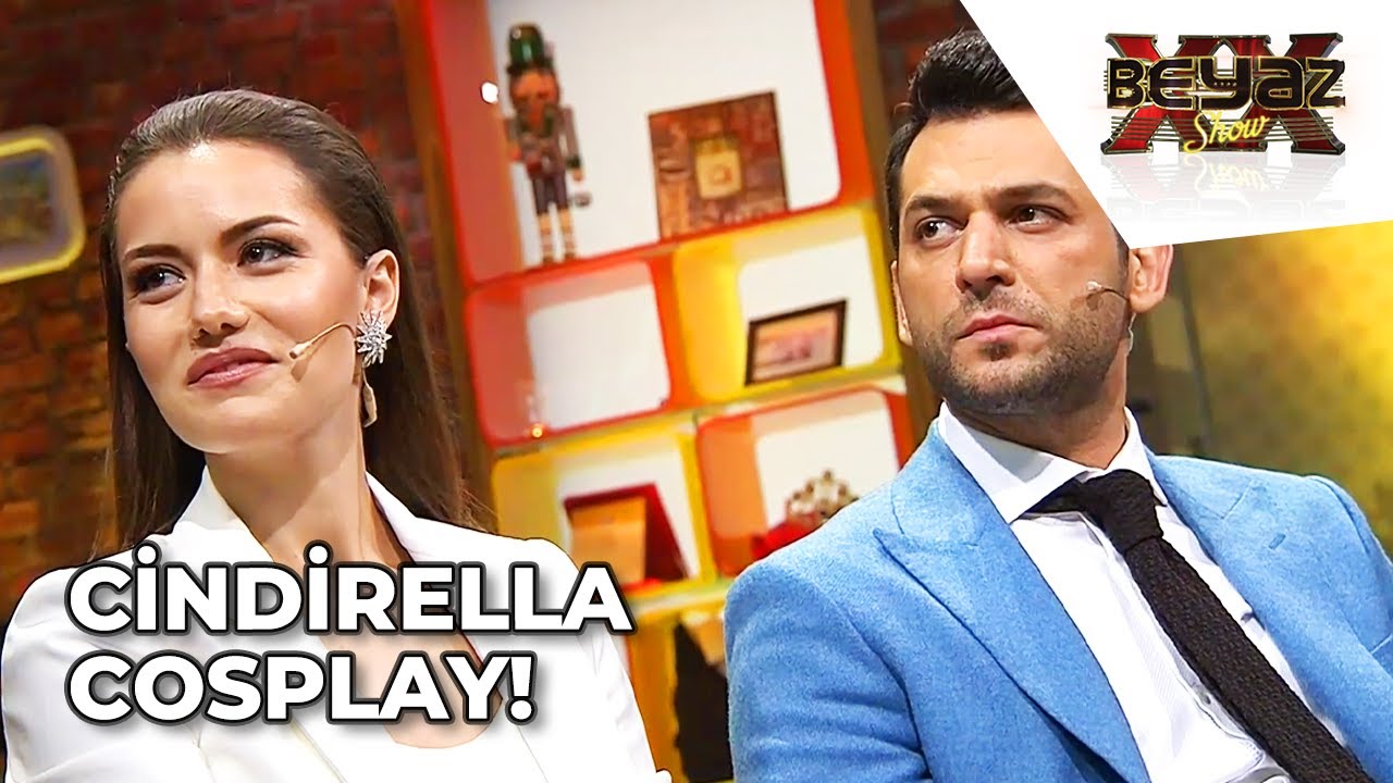 Yerli Kül Kedisi Rolünde Oynayan Fahriye Evcen! - Beyaz Show