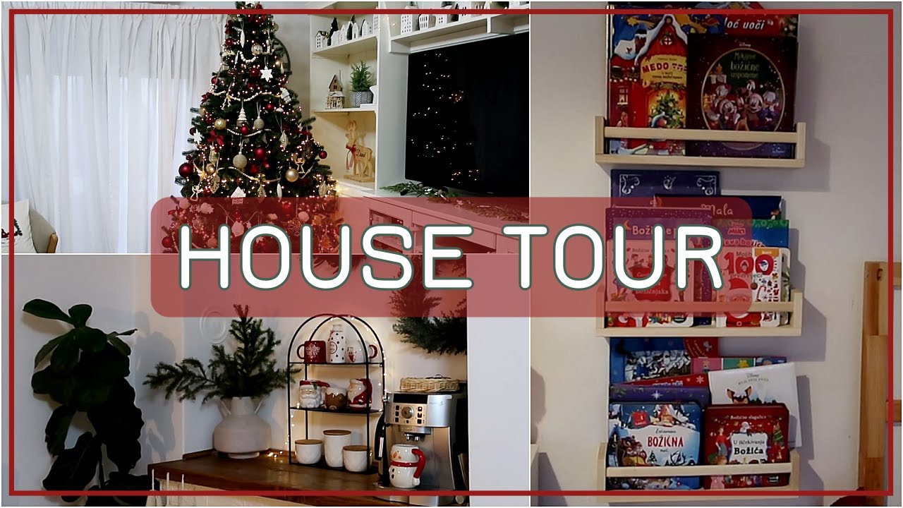 BOŽIĆNI HOUSE TOUR I NAJLJEPŠE BOŽIĆNE KNJIGICE