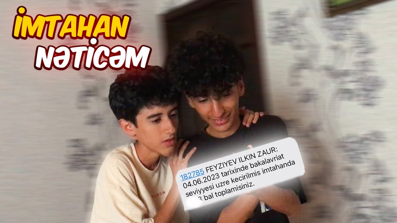 QƏBUL İMTAHANI NƏTİCƏM ! (Blok imtahanı 2023)