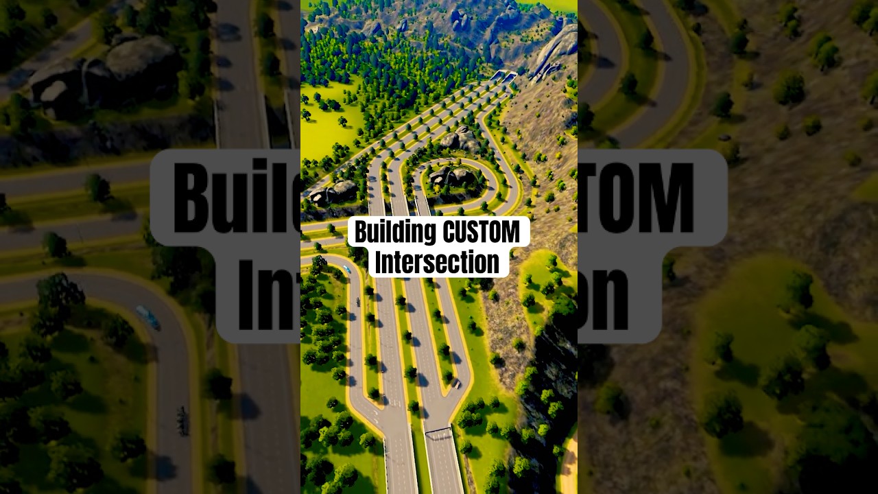 Custom Intersection Build Using Network Multitool