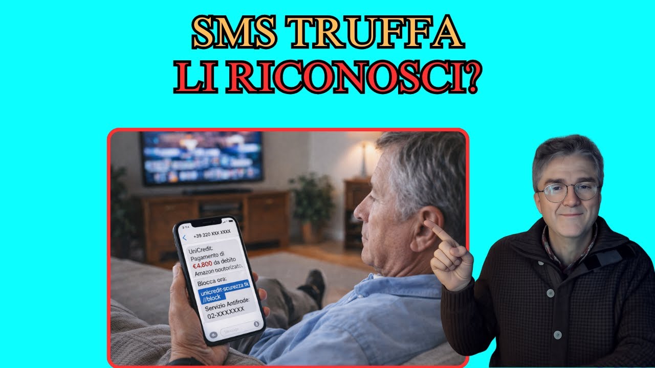 SMS truffa 2026: 5 esempi reali e come riconoscerli subito