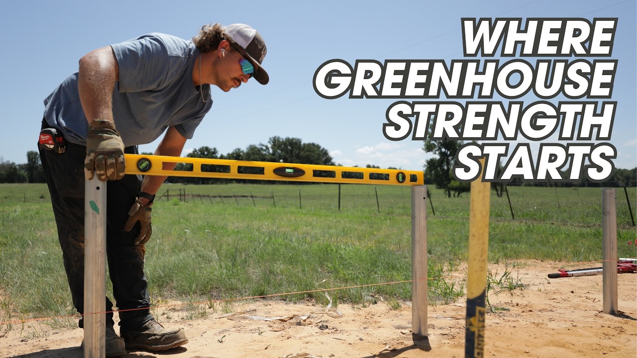 Ground Posts: The Most Important Part of Your Hoop House