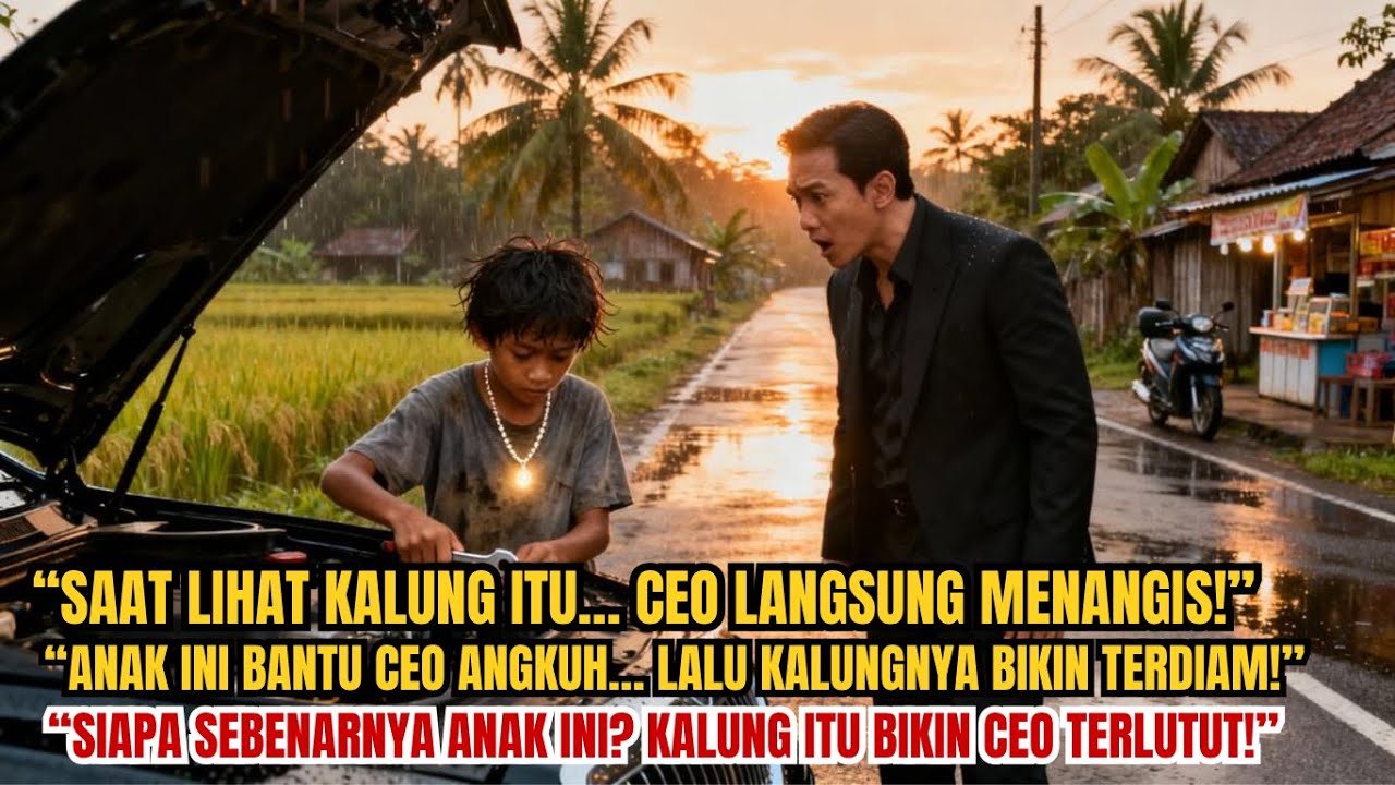 CEO Angkuh Ditolong Anak Kecil di Pinggir Jalan, Tapi Kalung di Leher Bocah Itu Membuatnya Menangis!