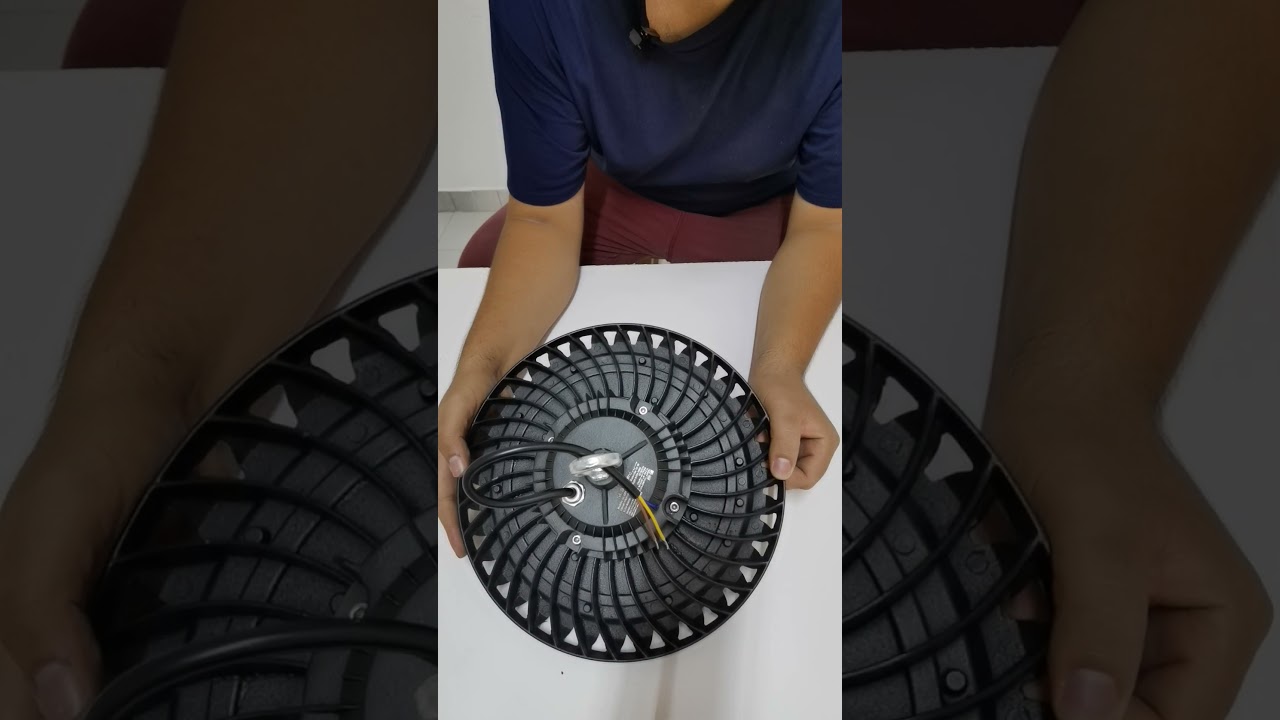 Luminario de alta potencia UFO100 #shortsvideo #led #focosled #ecoclariled #iluminacionled