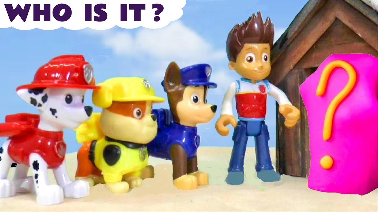 Can the Pups work out Who the Mystery Characters are?