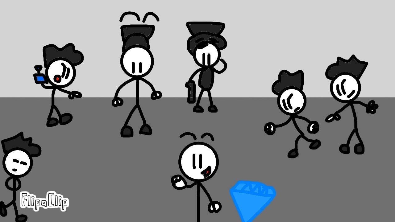 Henry Stickmin Stealing the Diamond All Endings (Episode 3)