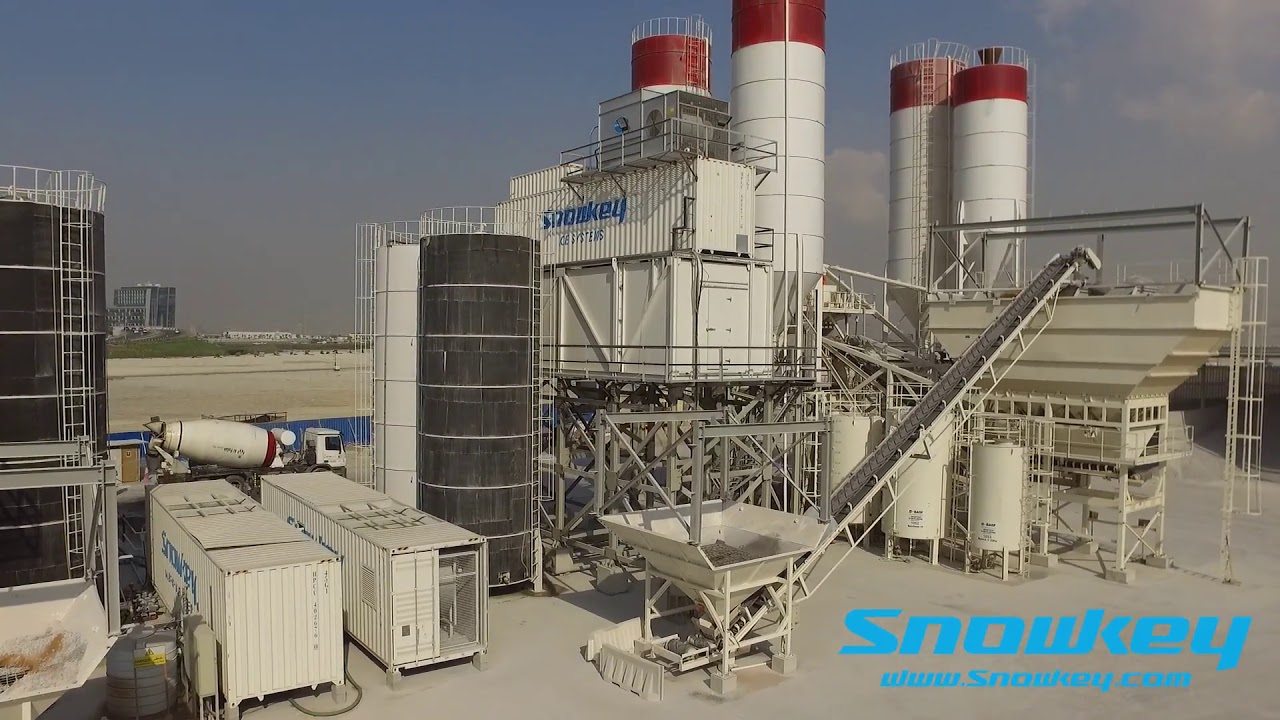 Snowkey Ice Plant for Concrete & Fishery 2018