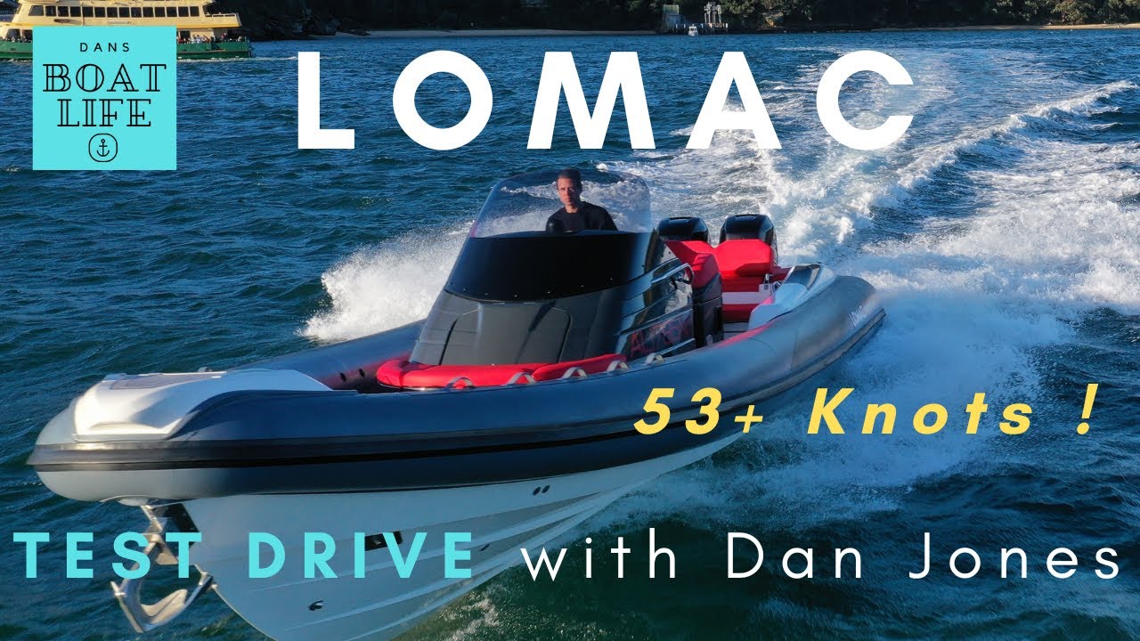 2022 Lomac 10.5 Adrenalina - Twin 400Hp and easy 40kts cruise speeds!! TEST DRIVE with Dan Jones