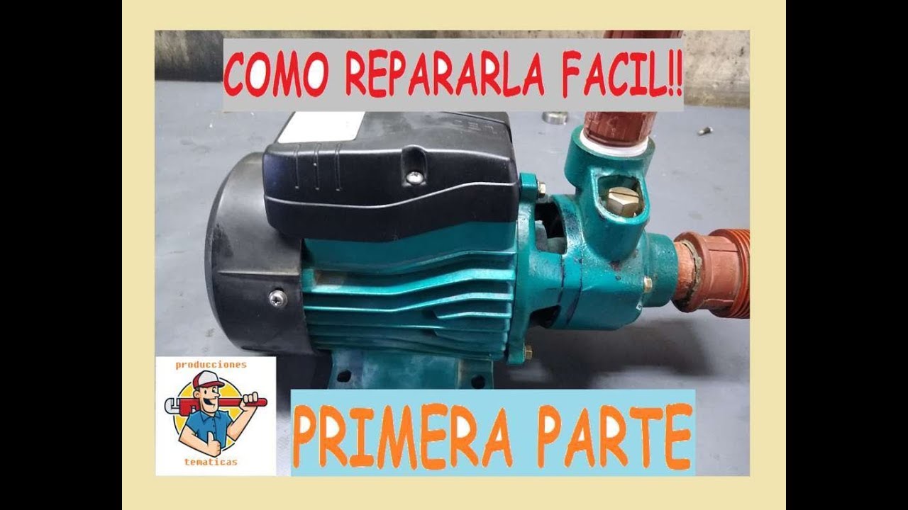 ##COMO REPARAR  BOMBA PERIFERICA LEO APM37//how to repair water pump##