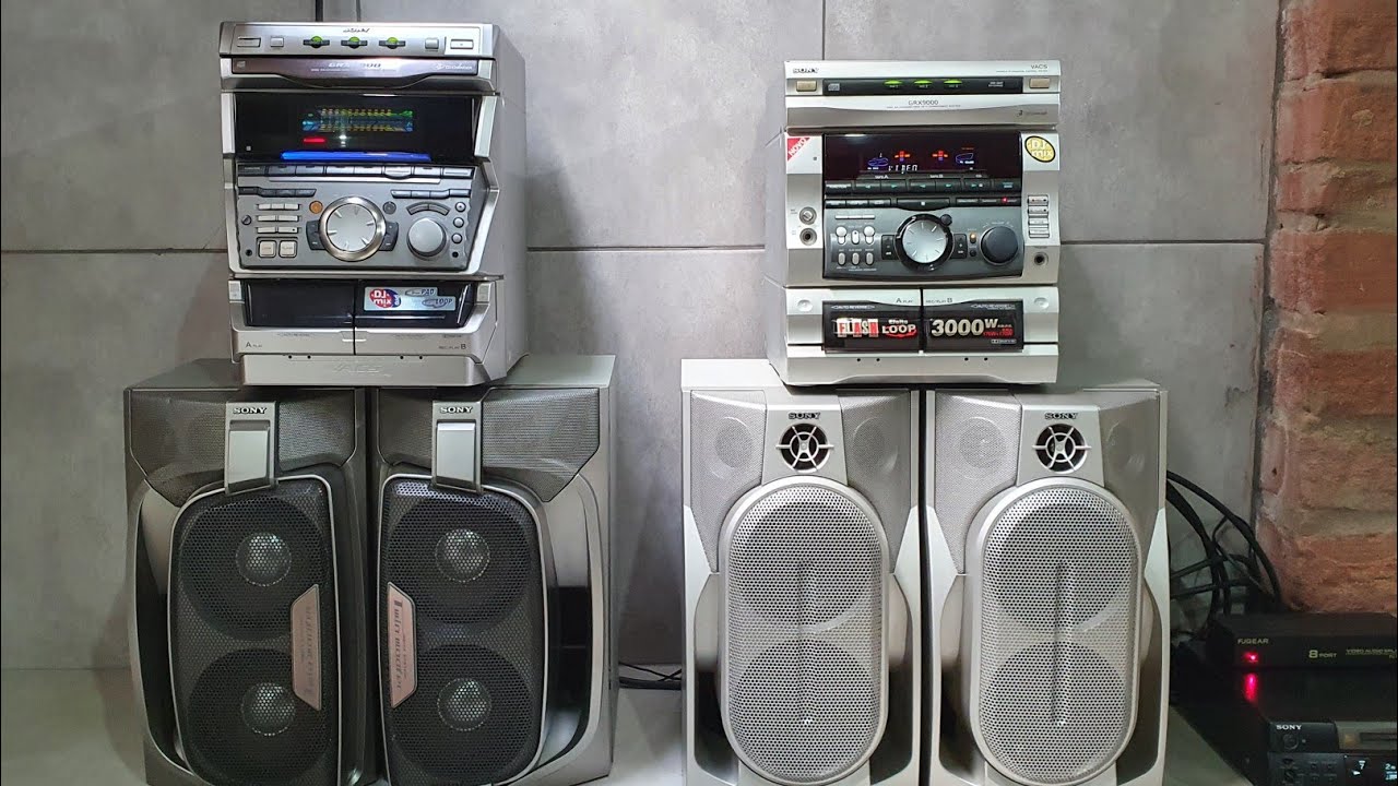 Sony GRX9900 X Sony GRX9000 DOIS MONSTROS JUNTOS.