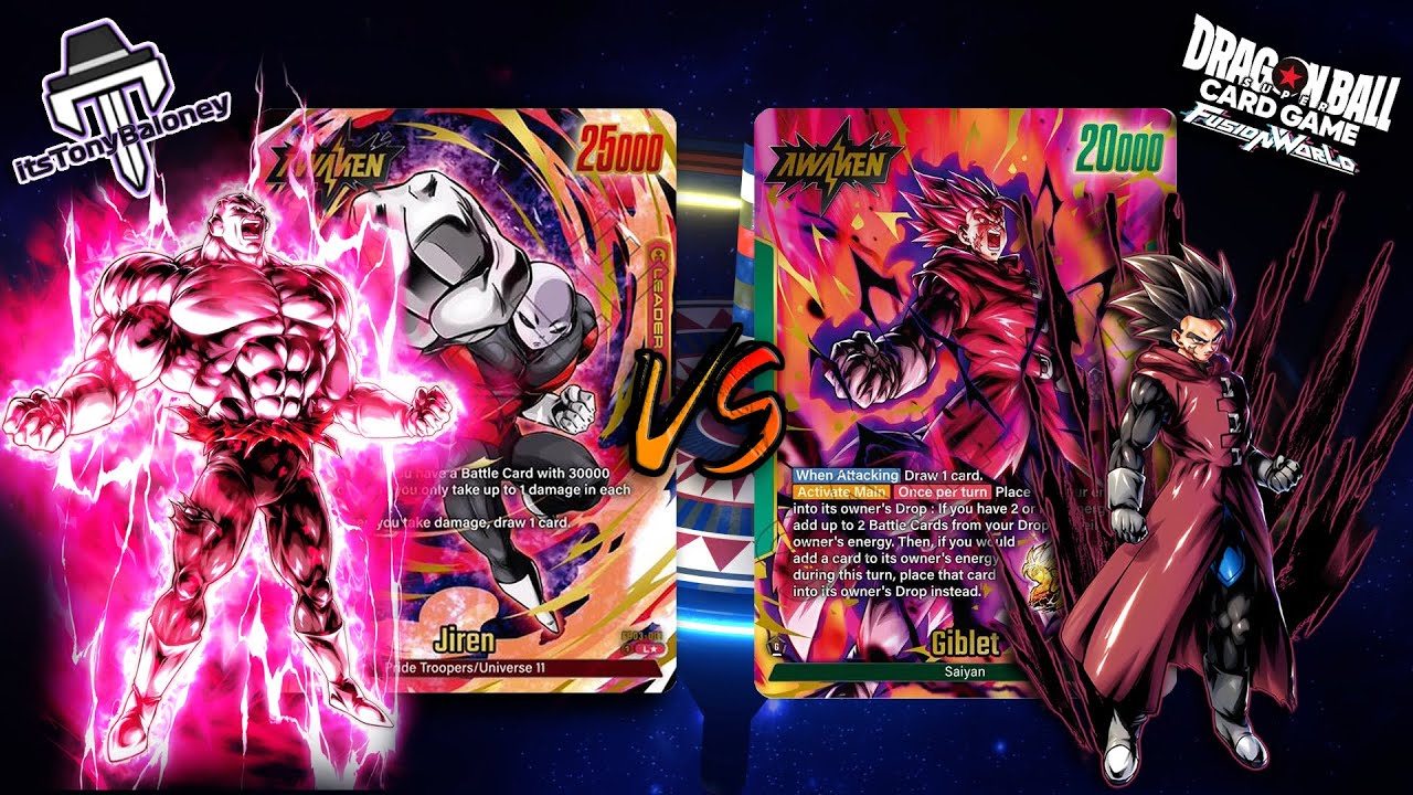 Jiren vs Giblet | Round 1 Locals | SB01 Format | Live Locals Gameplay