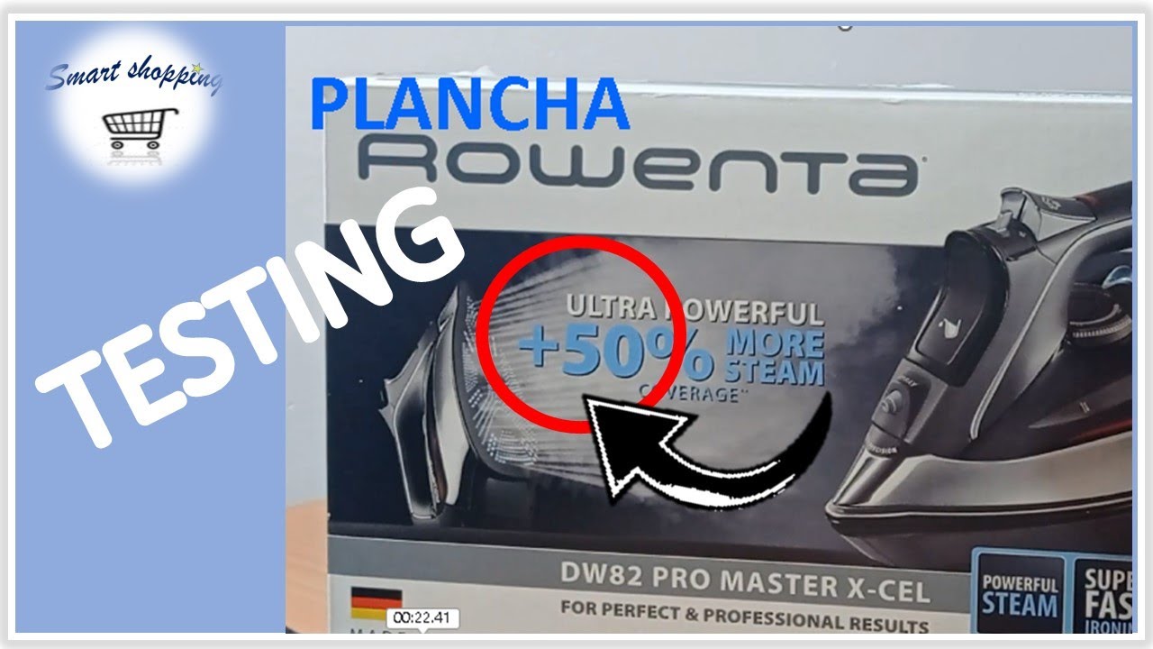 LA PODEROSA PLANCHA Rowenta con ULTRA VAPOR tienes que Probarla!