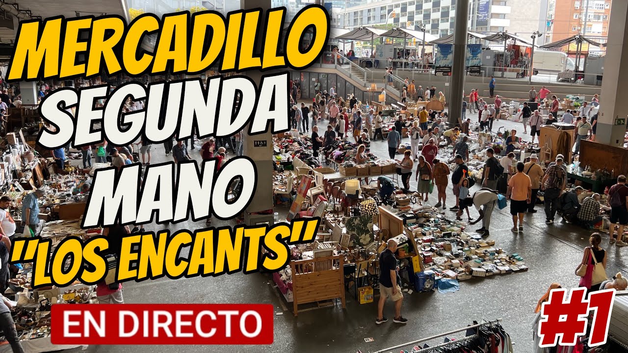 #1 -Mercadillo Segunda Mano “ Los Encants” de Barcelona - Buscando algo de Plata y Monedas Valiosas