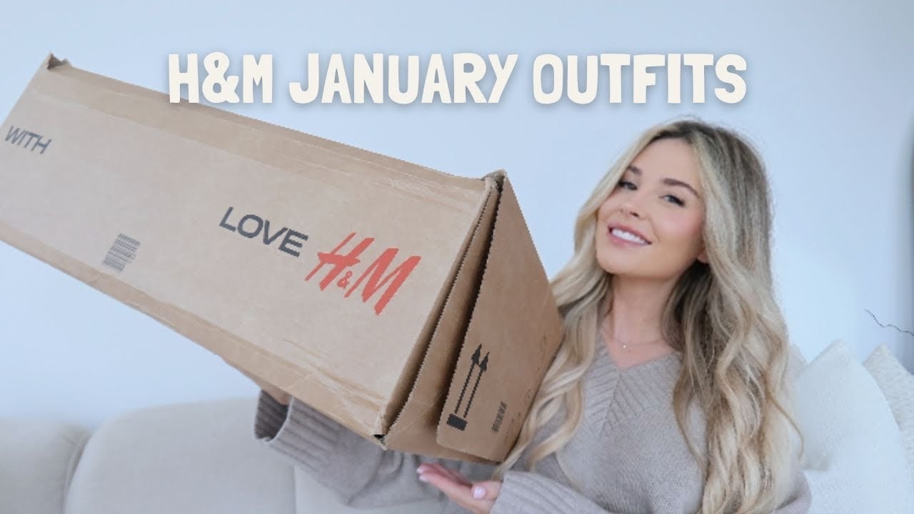 H&M winter outfits haul | loungewear, gymwear and athleisure inspo