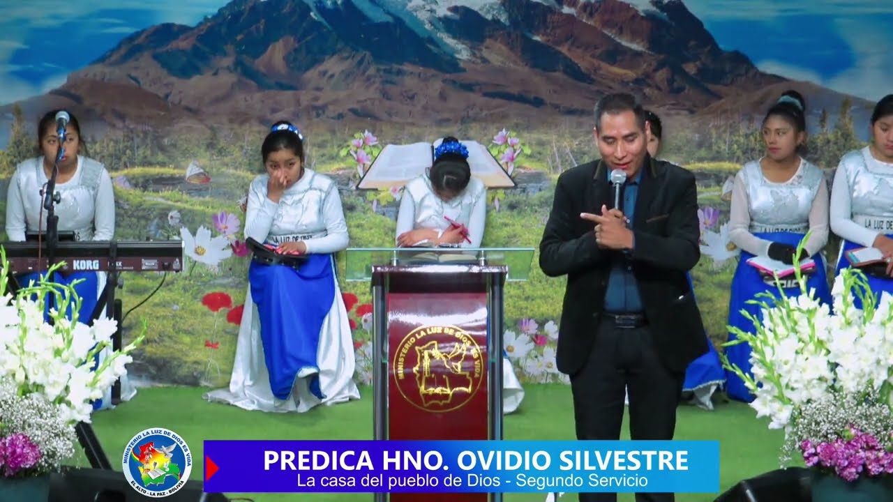 🕊Predica Hno. Ovidio Gomez Silvestre (06/07/2025 - Ministerio la luz de Dios es vida)