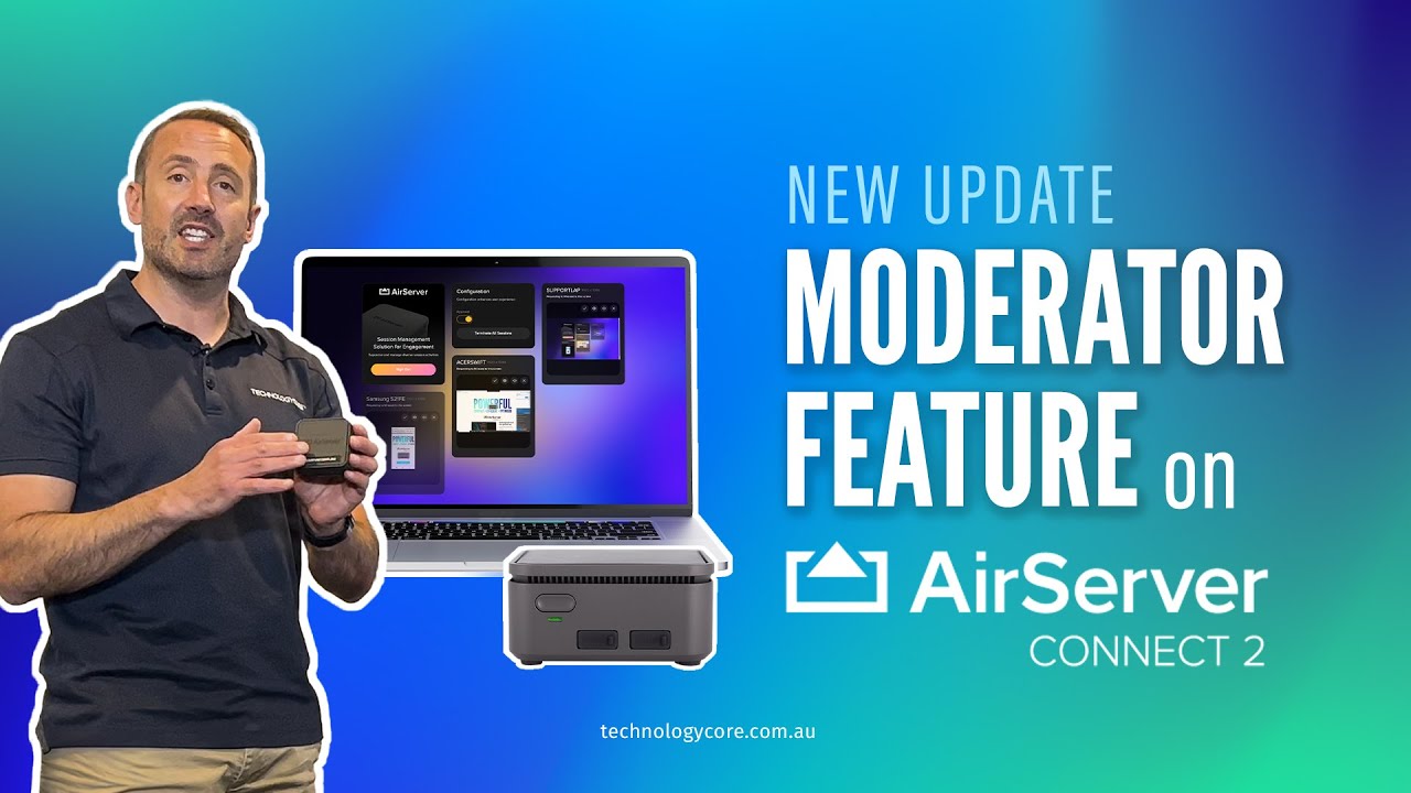 AirServer Connect 2 - Moderator Feature New Update