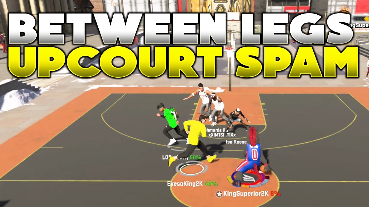 NBA 2K20 UPCOURT BETWEEN THE LEGS SPAM CHEESY PRO 2 DRIBBLE SPAM MOVE AFTER PATCH 10