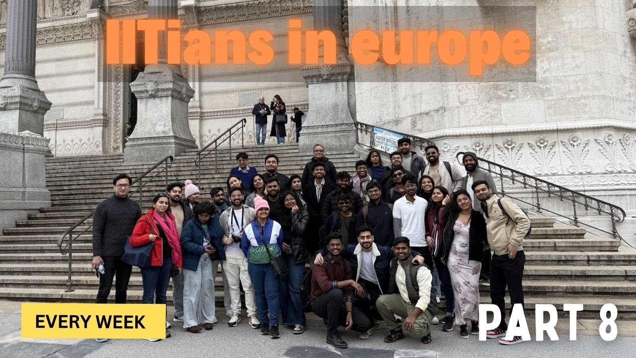 IITians at Cathédrale Saint-Jean-Baptiste (Lyon Cathedral), France  🇫🇷 | IIT Delhi GFS | MBA 101
